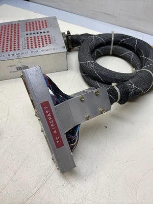 Aircraft Breakout Box GPWS/WS 6SF6838-501 MK-VII Warning Computer To Aircraft