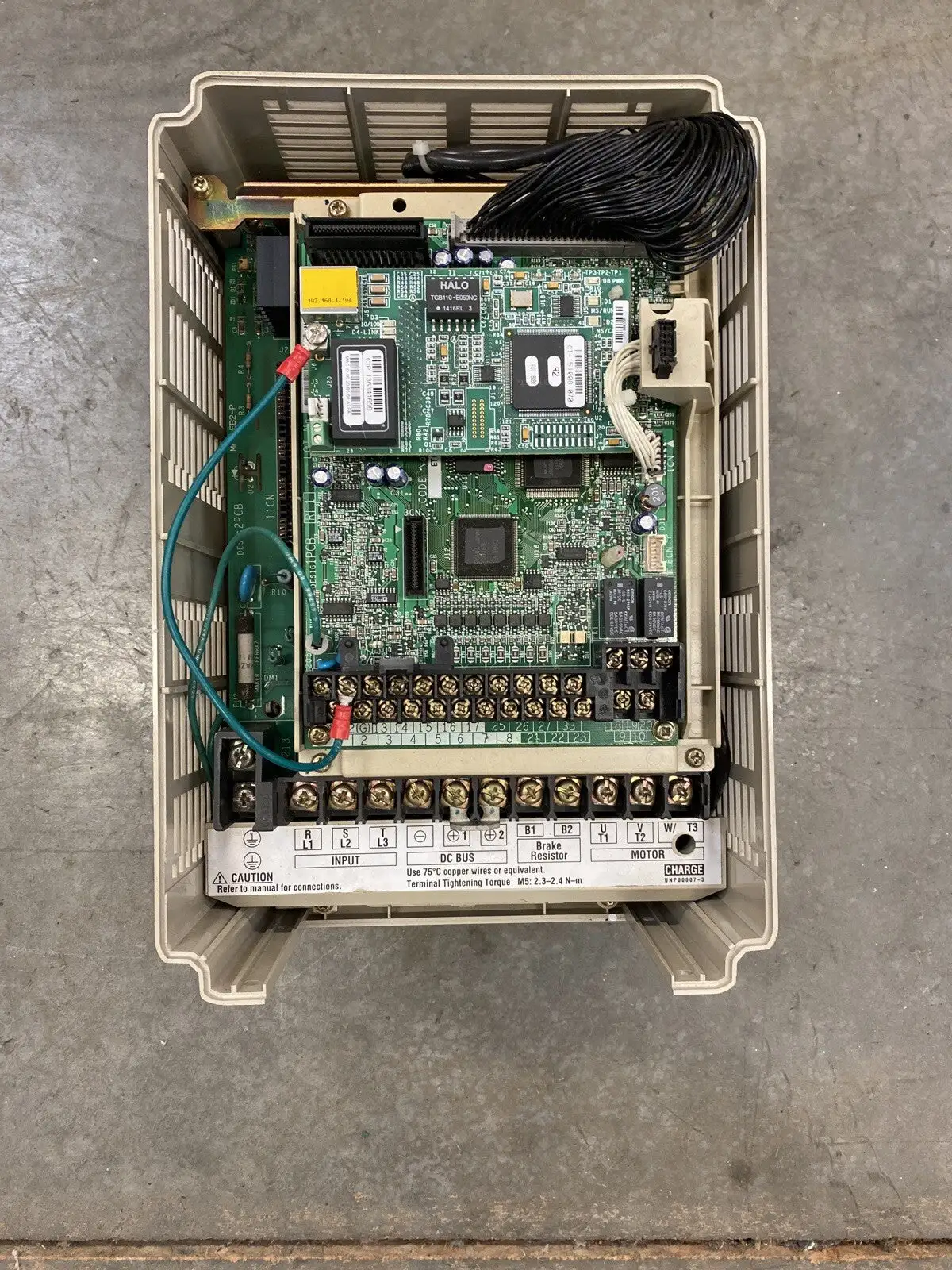 YASKAWA - GPD505V-B021 DRIVE INVERTER 7.5KW 1D