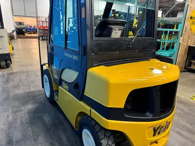 Used 2012 YALE GDP050VX Internal Combustion Forklifts: Pneumatic Tire Minnesota US | Birnstengel Equipment #1554080