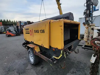 Used 2006 ATLAS COPCO XAS136DD AS F AC LEG Air Compressors (Misc) British Columbia CA | Lenmark #270944