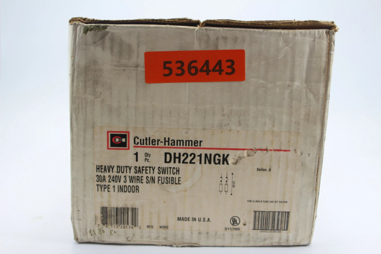 New | in-Stock Cutler-Hammer DH221NGK Switchgears California US | Davliegogo LLC #1707892