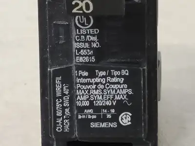 USED SIEMENS BQ1B020