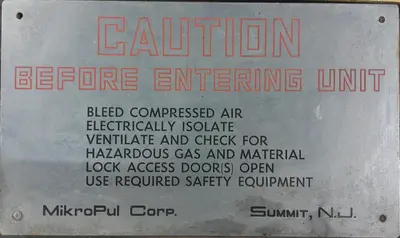 SPC8867  Dust Collector 462 approx. sq.ft. Mikro-Pulsaire reverse pulse jet dust collector