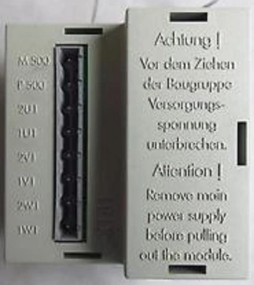 Siemens 6SN1111-0AB00-0AA0 Simodrive 611 Surge Arrester for Power Supply, 10 kW [New]