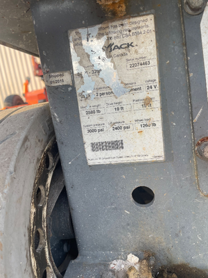 USED 2015 Skyjack SJ3219