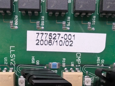 Liebert / Emerson 415761G2 Microprocessor Control Board Rev 25 415762R6 Used
