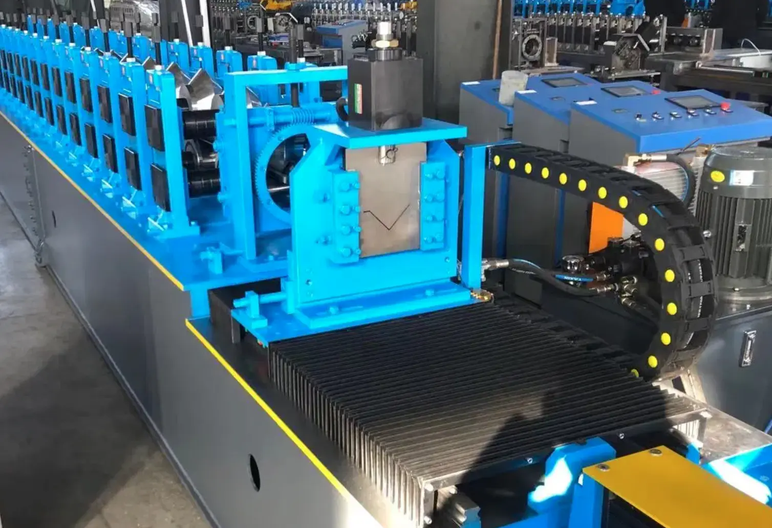 Metal Roofing Drip Edge Roll Forming Machine in Texas, USA