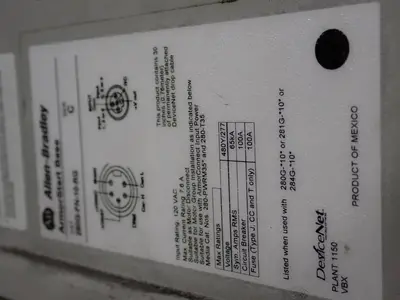 USED ALLENBRADLEY 284GFVD7P6D25RRGCBGDBIEMI