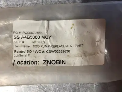 Used MOYNO SS A4B 5000 MOY Parts (Hydraulics and Pneumatics) British Columbia CA | Lenmark #258471