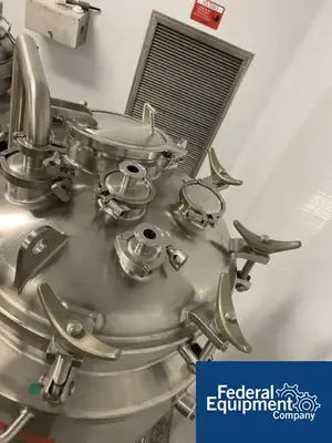 USED Precision 200 Liter Precision Stainless Jacketed Reveiver Tank, S/S