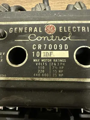 Used GE CR7009D101DF Industrial Controls Ohio US | Surplus Asset Holdings #1236096