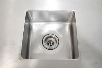 36”x30” STAINLESS STEEL ONE COMPARTMENT COMMERCIAL PREP SINK WITH BACKSPLASH