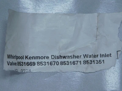 Used WHIRLPOOL _UNKNOWN_ Valves/Fittings | OCO Industrial #1630492