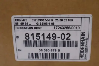 HEIDENHAIN 815149-02 17243258/0010 NEW IN BOX UNIT STOCK 2462-C