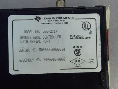 Used Texas Instruments _UNKNOWN_ PLC Input & Output South Carolina US | Palmetto Automation #1164937