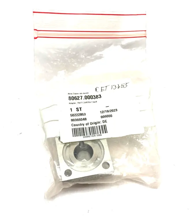 Used ATLAS COPCO ADAPTER FITTING 15X11,2XM30X1,5X28 Valves/Fittings | Maverick Industrial Sales #1103273