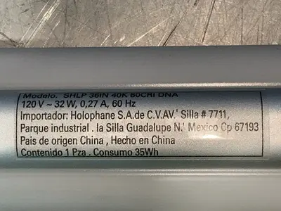 Used LITHONIA LIGHTING SHLP 36IN 40K 80CRI DNA Lighting Ohio US | HGR 24 #1489699