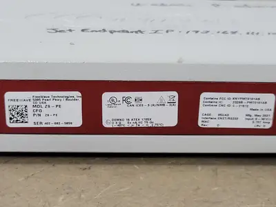 USED 2021 FREEWAVE MDL Z9-PE