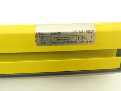 Siemens 3RG7842-4DK00 Safety Light Curtain Transmitter 1200mm Long