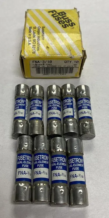New | in-Stock COOPER BUSSMANN FNA-3/10 Miscellaneous Equipment (Electrical & Power) | Surplus Asset Holdings #1188690