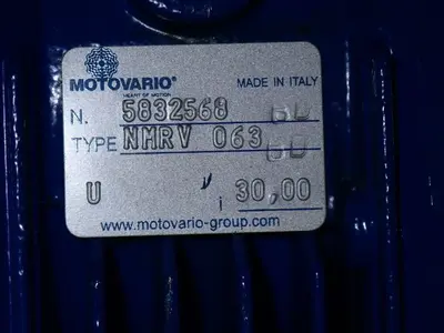 USED MOTOVARIO NMRV 063