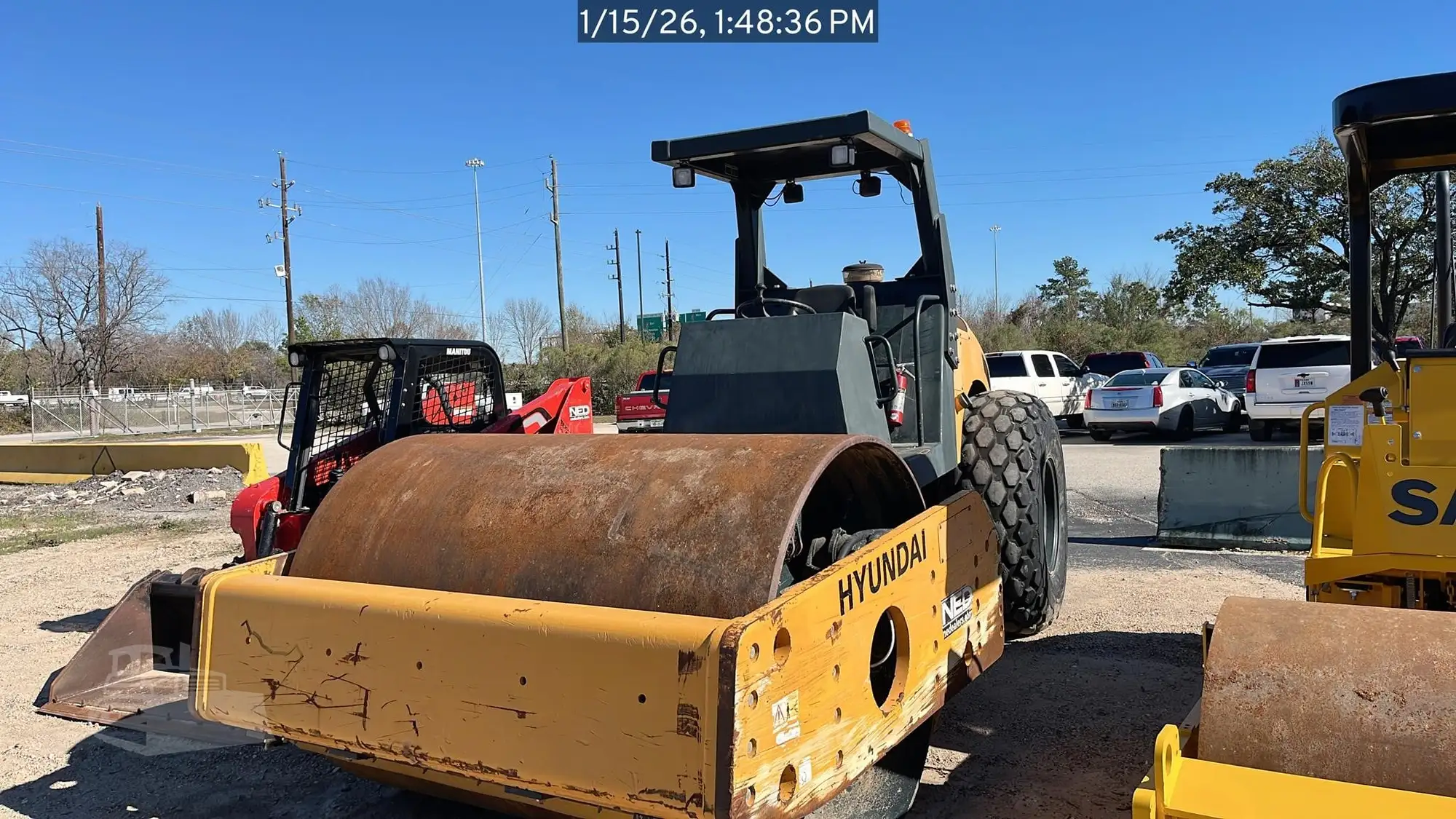Used 2019 HYUNDAI HR110C-9 Single Drum Rollers Texas US | National Equipment Dealers #1422879