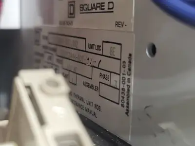 USED SQUARE D MODEL 6