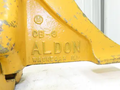 Aldon CB6-B Train Car Rail Clamp Wheel Block Chock 105-175Lb/Yd