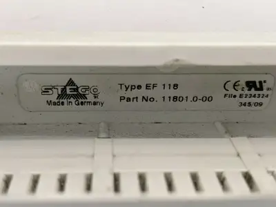 USED STEGO FAN FILTER ASSEMBLY