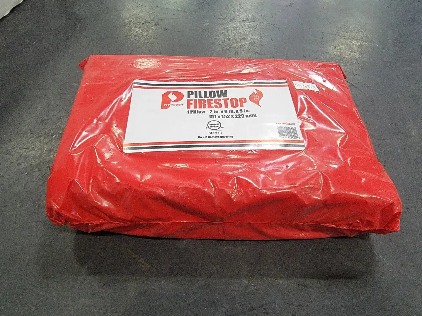 2 in. x 6 in. x 9 in. Firestop Intumescent Pillow