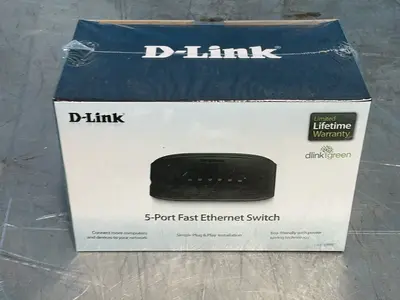 New | in-Stock DLINK DES1005E Network Switches Ohio US | HGR 24 #1406017