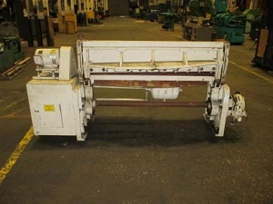 Used WYSONG # 1460 Power Squaring Shears (Gauge) New Jersey US | National Machinery Exchange #1498283