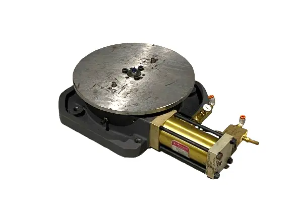 Used Allenair Pneumatic Rotary Indexing Table 11" Diameter w/ Pins Rotary Tables Michigan US | Maverick Industrial Sales #1395075