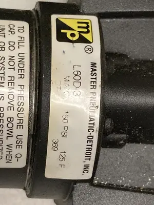 New | in-Stock MASTER PNEUMATIC L60D-3 Parts (Hydraulics and Pneumatics) Ohio US | Surplus Asset Holdings #1246541
