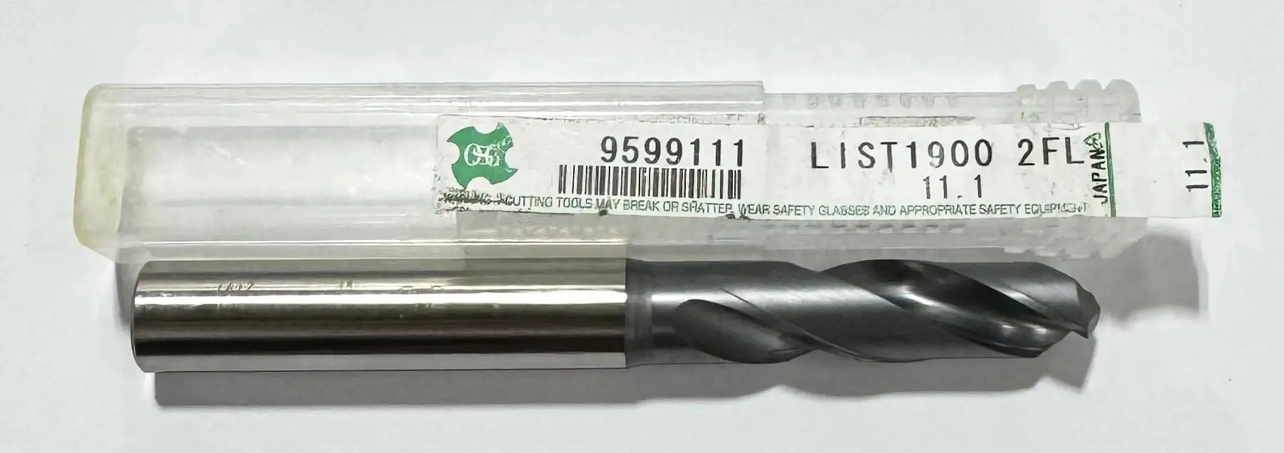 OSG 11.1 HSSPM Screw Machine Length Drill 2 Flute V Coating High Performance