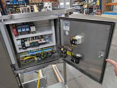 Used 2 Pocket Bread Line with Glimek & Benier Components