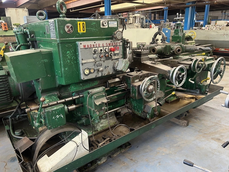 Used 1969 Warner & Swasey 2a Turret Lathes (Ram & Saddle) Illinois US | Machinery Values #325842