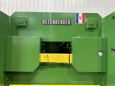 4' X 1/2" BETENBENDER MODEL #4-500 HYDRAULIC SQUARING SHEAR: STOCK #11792