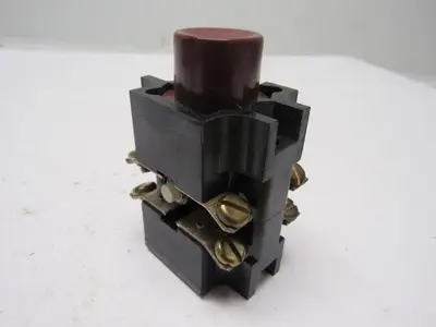 HPC Homewood Products Corp. 1083261 Red Pushbutton Unit N.O./N.C. Lot of 2