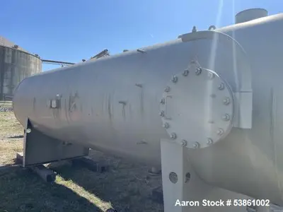 Unused 4000 Gallon Horizontal Tripoint Tank, Carbon Steel Construction.