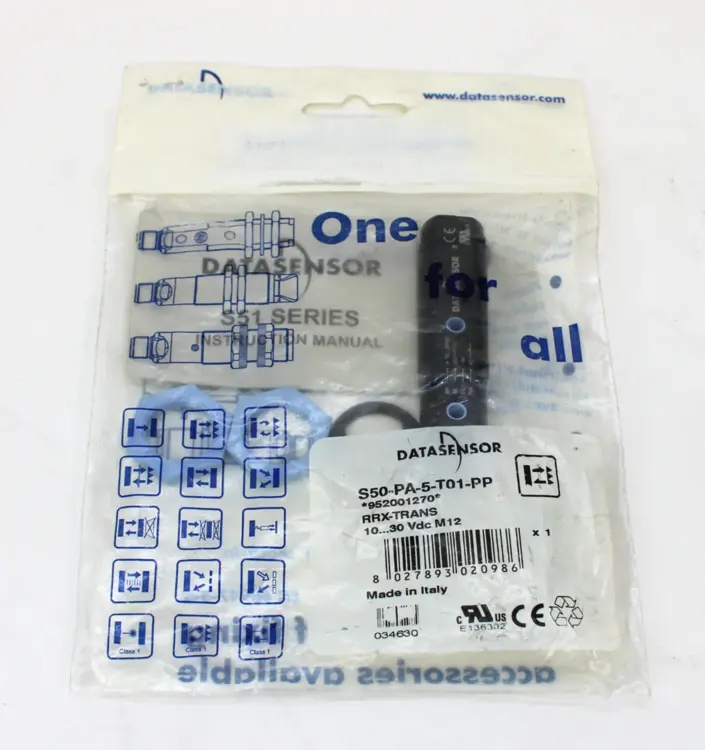 New | in-Stock DATASENSOR S50-PA-T01-PP Photoelectric Sensors Kentucky US | Industrial Parts R Us Inc. #357021