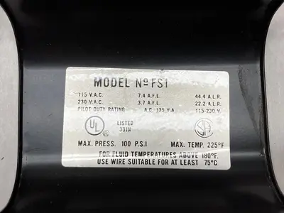 Used MCDONNELL & MILLER FS1 B88 Pressure Switches Ohio US | Surplus Asset Holdings #1247154