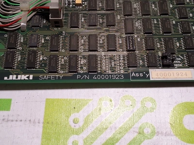 JUKI 40001923 40001924 SAFETY CIRCUIT BOARD