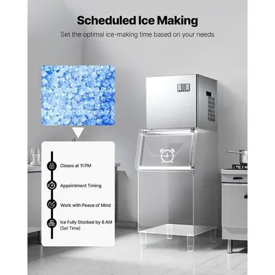 260LB ICE CUBE MACHINE HEAD - WARRANTY - BRAND NEW