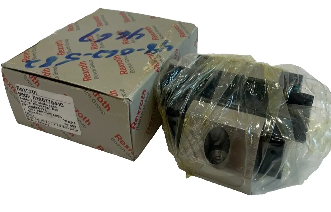 NEW BOSCH REXROTH R166179410 LINEAR RUNNER BLOCK