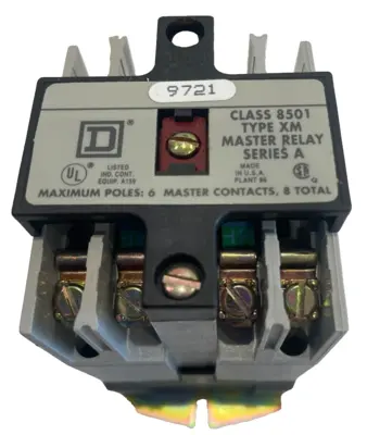 NEW SQUARE D 8501-XM020V02 CONTROL RELAY 120-60/110-50 8501XM020V02