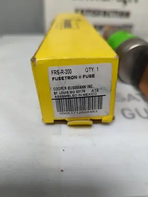 New | in-Stock COOPER BUSSMANN FRS-R-200 Miscellaneous Equipment (Electrical & Power) | Surplus Asset Holdings #1198311