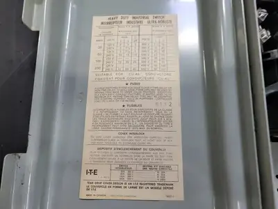 USED ITE NFK362