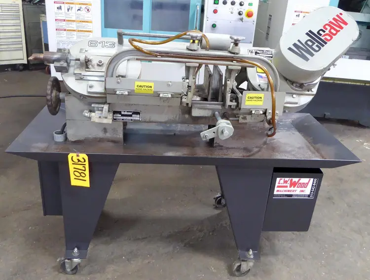 Used WELLSAW 613 Horizontal Band Saws Ohio US | CW WOOD MACHINERY #474008