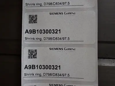 Used SIEMENS GAMESA A9B10300321 Miscellaneous MRO Ohio US | HGR 24 #1144889